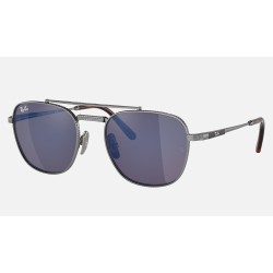 FRANK II TITANIUM
Lenses: Grey Blue Mirror  +  Frame: Silver