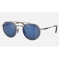 JACK II TITANIUM
Lenses: Grey Blue Mirror  +  Frame: Silver