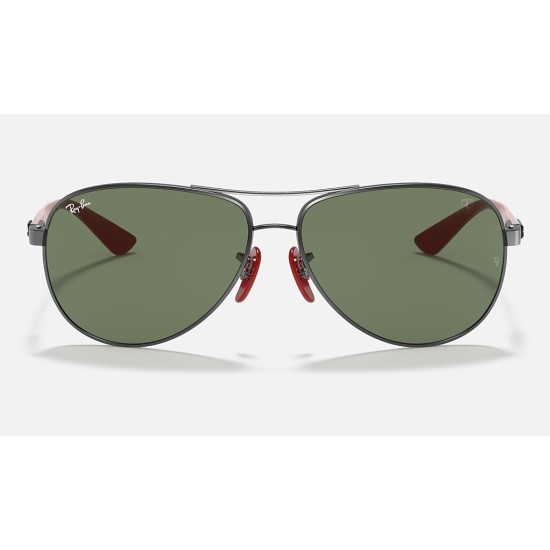 RB8313M SCUDERIA FERRARI COLLECTION
Lenses: Green Classic  +  Frame: Gunmetal