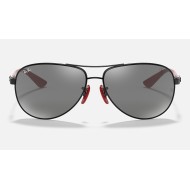 RB8313M SCUDERIA FERRARI COLLECTION
Lenses: Grey Mirror  +  Frame: Black