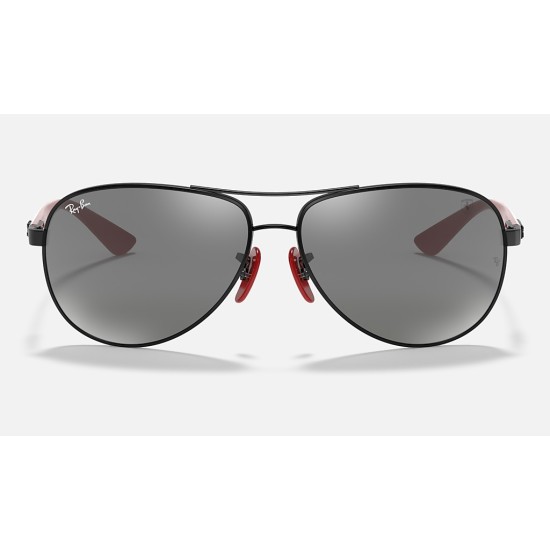 RB8313M SCUDERIA FERRARI COLLECTION
Lenses: Grey Mirror  +  Frame: Black