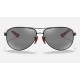 RB8313M SCUDERIA FERRARI COLLECTION
Lenses: Grey Mirror  +  Frame: Black