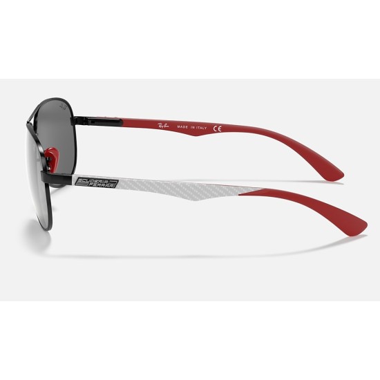 RB8313M SCUDERIA FERRARI COLLECTION
Lenses: Grey Mirror  +  Frame: Black