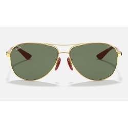 RB8313M SCUDERIA FERRARI COLLECTION
Lenses: Green Classic  +  Frame: Gold