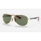 RB8313M SCUDERIA FERRARI COLLECTION
Lenses: Green Classic  +  Frame: Gold