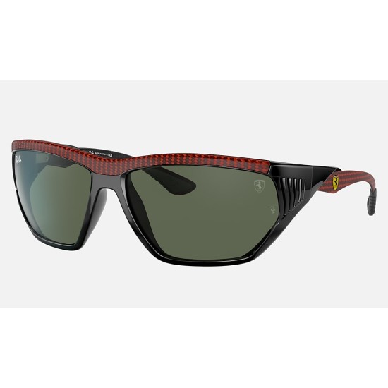 RB8359M SCUDERIA FERRARI COLLECTION
Lenses: Green Classic G-15  +  Frame: Black