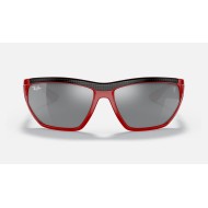 RB8359M SCUDERIA FERRARI COLLECTION
Lenses: Grey Mirror  +  Frame: Red