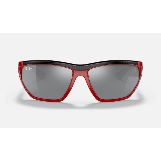 RB8359M SCUDERIA FERRARI COLLECTION
Lenses: Grey Mirror  +  Frame: Red
