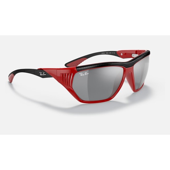RB8359M SCUDERIA FERRARI COLLECTION
Lenses: Grey Mirror  +  Frame: Red