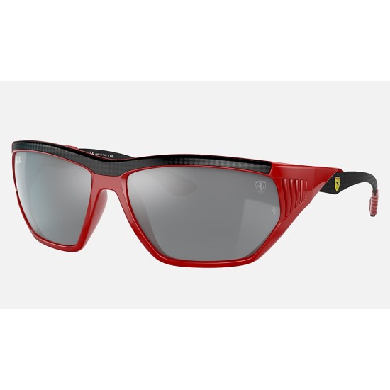 RB8359M SCUDERIA FERRARI COLLECTION
Lenses: Grey Mirror  +  Frame: Red