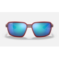 RB8360M SCUDERIA FERRARI COLLECTION
Lenses: Blue Mirror  +  Frame: Red