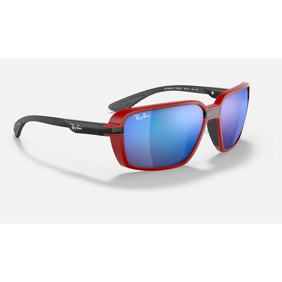 RB8360M SCUDERIA FERRARI COLLECTION
Lenses: Blue Mirror  +  Frame: Red