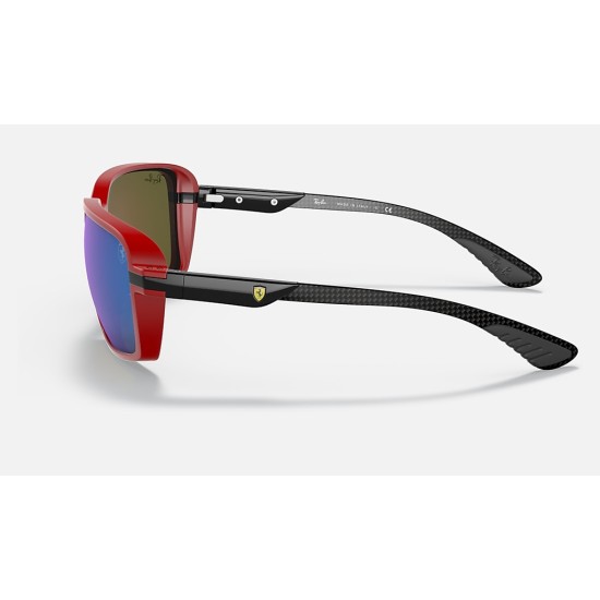 RB8360M SCUDERIA FERRARI COLLECTION
Lenses: Blue Mirror  +  Frame: Red