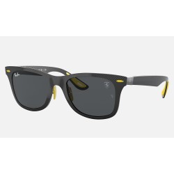 Wayfarer Carbon Fiber | Ferrari 75th Anniversary EditionLenses: Dark Grey Classic  +  Frame: Black