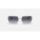 RECTANGLE 1969
Lenses: Polarized Blue/Grey Gradient  +  Frame: Silver