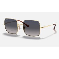 SQUARE 1971 CLASSIC
Lenses: Polarized Blue/Grey Gradient  +  Frame: Gold