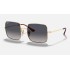 SQUARE 1971 CLASSIC
Lenses: Polarized Blue/Grey Gradient  +  Frame: Gold