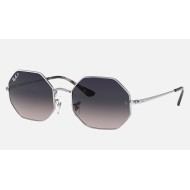 OCTAGON 1972
Lenses: Polarized Blue/Grey Gradient  +  Frame: Silver