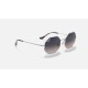 OCTAGON 1972
Lenses: Polarized Blue/Grey Gradient  +  Frame: Silver