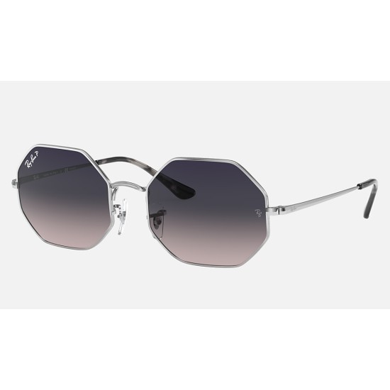 OCTAGON 1972
Lenses: Polarized Blue/Grey Gradient  +  Frame: Silver