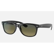 RBP2132 NEW WAYFARER @CollectionLenses: Polarized Blue/Green Gradient  +  Frame: Black