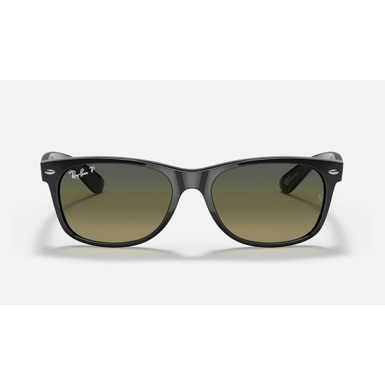 RBP2132 NEW WAYFARER @CollectionLenses: Polarized Blue/Green Gradient  +  Frame: Black