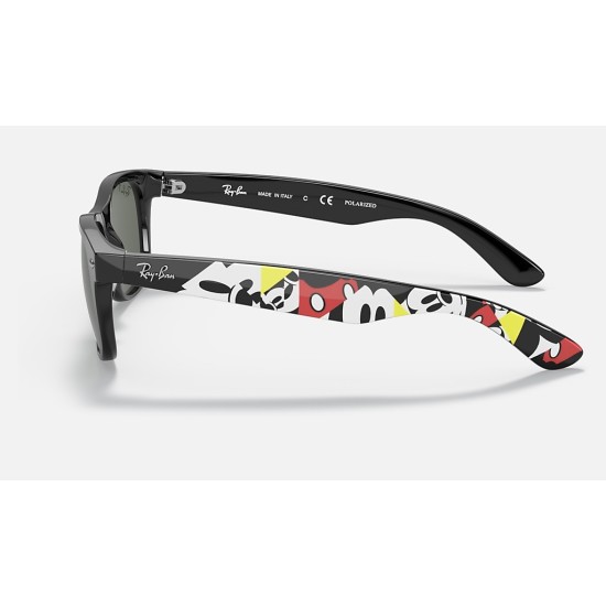 RB2132 MICKEY J19
Lenses: Polarized Green Classic G-15  +  Frame: Black