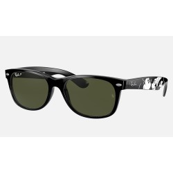 RB2132 NEW WAYFARER MICKEY S20
Lenses: Polarized Green Classic G-15  +  Frame: Black