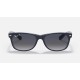 NEW WAYFARER CLASSIC
Lenses: Polarized Blue Gradient  +  Frame: Blue On Transparent Blue