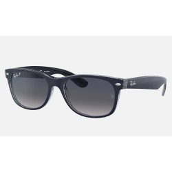 NEW WAYFARER CLASSIC
Lenses: Polarized Blue Gradient  +  Frame: Blue On Transparent Blue