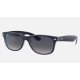 NEW WAYFARER CLASSIC
Lenses: Polarized Blue Gradient  +  Frame: Blue On Transparent Blue