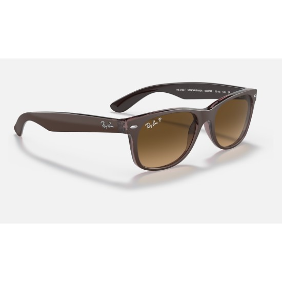 NEW WAYFARER CLASSIC
Lenses: Polarized Brown Gradient  +  Frame: Brown On Transparent Brown