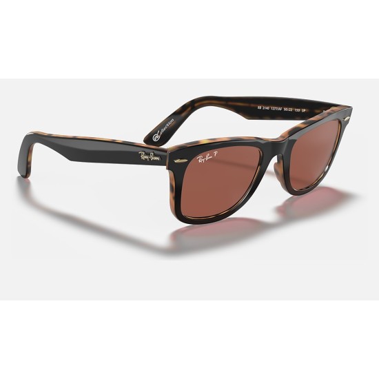ORIGINAL WAYFARER @Collection
Lenses: Polarized Purple Classic  +  Frame: Black
