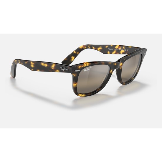 ORIGINAL WAYFARER CHROMANCE
Lenses: Polarized Silver Brown Chromance Mirror  +  Frame: Yellow Havana