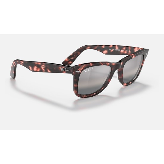 ORIGINAL WAYFARER CHROMANCE
Lenses: Polarized Silver/Grey Chromance Mirror  +  Frame: Pink Havana