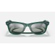 ORIGINAL WAYFARER COLORBLOCK
Lenses: Polarized Silver/Green Chromance Mirror  +  Frame: Transparent Green