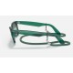 ORIGINAL WAYFARER COLORBLOCK
Lenses: Polarized Silver/Green Chromance Mirror  +  Frame: Transparent Green