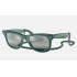 ORIGINAL WAYFARER COLORBLOCK
Lenses: Polarized Silver/Green Chromance Mirror  +  Frame: Transparent Green