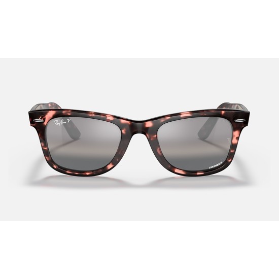ORIGINAL WAYFARER CHROMANCE
Lenses: Polarized Silver/Grey Chromance Mirror  +  Frame: Pink Havana