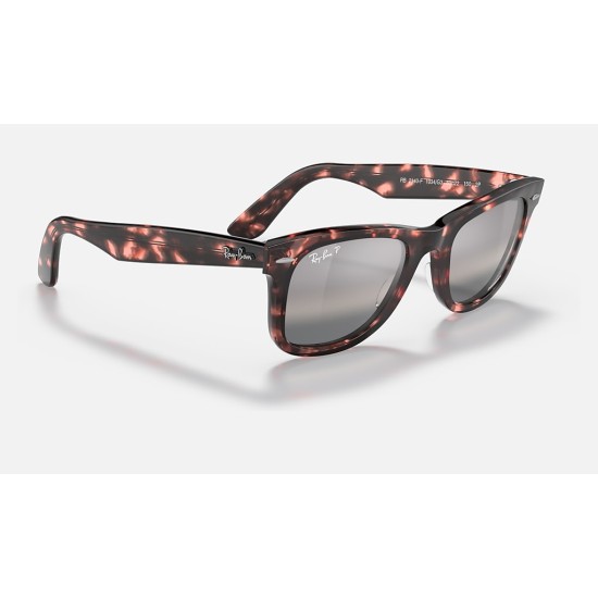 ORIGINAL WAYFARER CHROMANCE
Lenses: Polarized Silver/Grey Chromance Mirror  +  Frame: Pink Havana