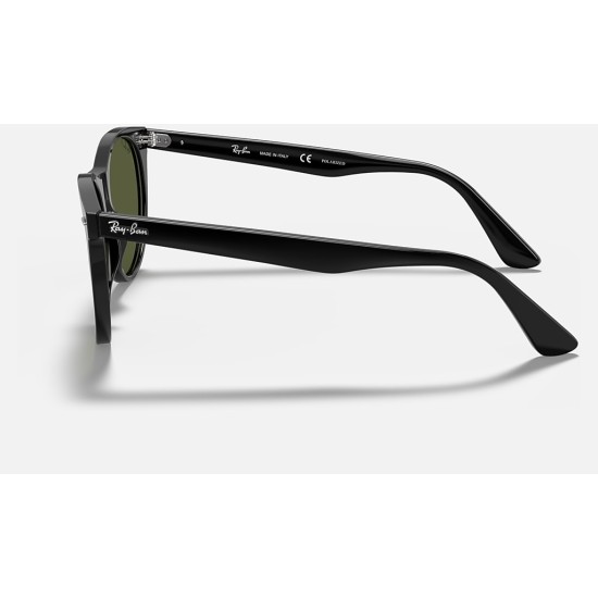 WAYFARER II CLASSIC
Lenses: Polarized Green Classic G-15  +  Frame: Black
