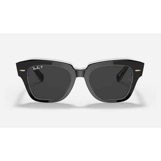 STATE STREET @COLLECTION
Lenses: Polarized Black Classic  +  Frame: Grey On Havana