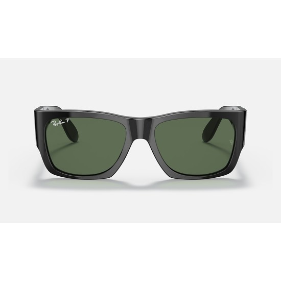 NOMADLenses: Polarized Polarized Green Classic G-15  +  Frame: Shiny Black