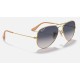 AVIATOR GRADIENT
Lenses: Polarized Blue/Grey Gradient  +  Frame: Gold