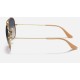 AVIATOR GRADIENT
Lenses: Polarized Blue/Grey Gradient  +  Frame: Gold