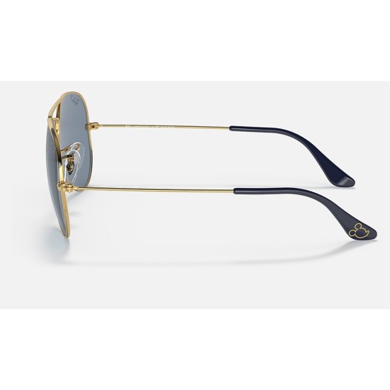 Aviator Mickey WDW50
Lenses: Polarized Blue/Silver Classic  +  Frame: Gold