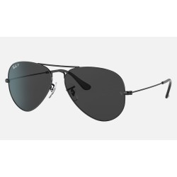 AVIATOR TOTAL BLACK
Lenses: Polarized Black Classic  +  Frame: Black