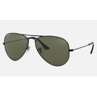 AVIATOR CLASSIC
Lenses: Polarized Green Classic  +  Frame: Black