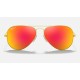 AVIATOR FLASH LENSES
Lenses: Polarized  Orange Mirror  +  Frame: Gold