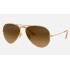 AVIATOR GRADIENT
Lenses: Polarized Brown Gradient  +  Frame: Gold